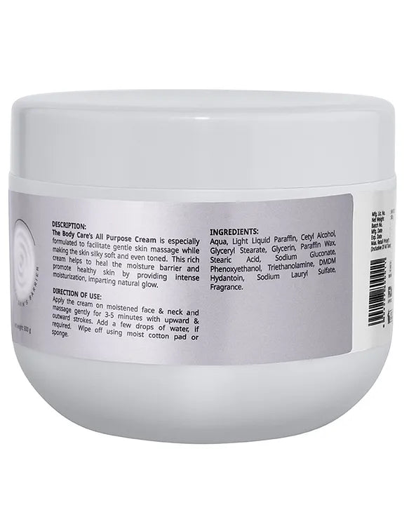 THE BODY CARE MASSAGE CREAM ALL PURPOSE 500 GRM