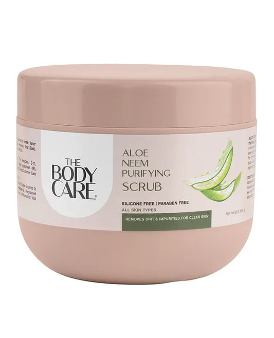 बॉडी केयर एलो नीम प्यूरीफाइंग स्क्रब 500 ग्राम