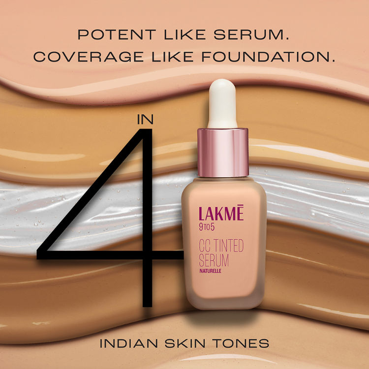 LAKME 9TO5 CC TINTED SERUM 01 NATURELLE 30ML