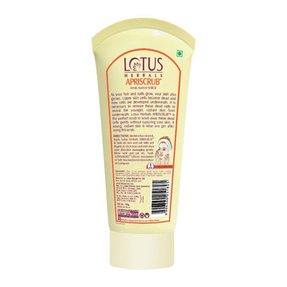 LOTUS HERBALS SCRUB APRISCRUB 180 GRM