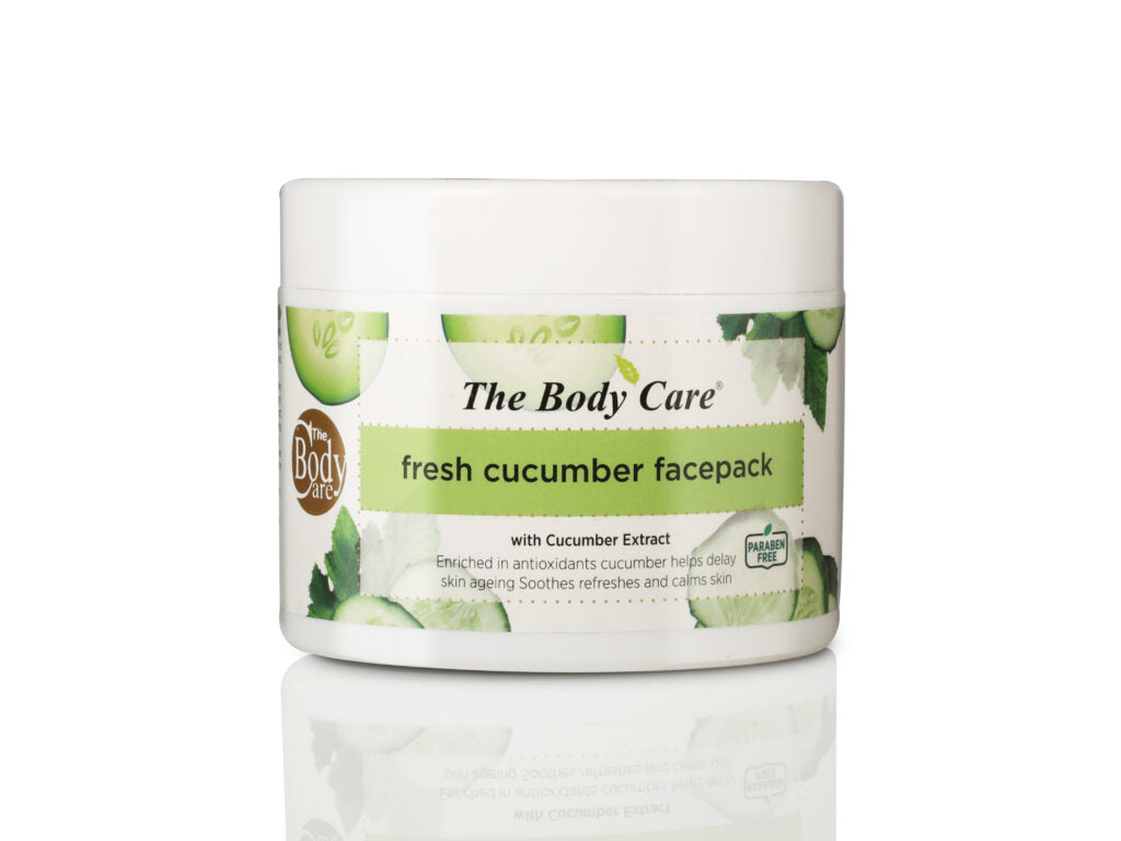 THE BODY CARE FACE PACK CUCUMBER 100 GRM