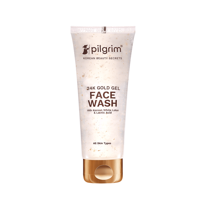 PILGRIM 24K GOLD GEL FACE WASH 80ML