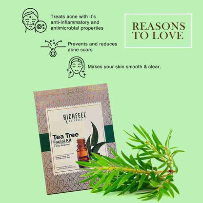 RICHFEEL TEA TREE FACIAL KIT 250G