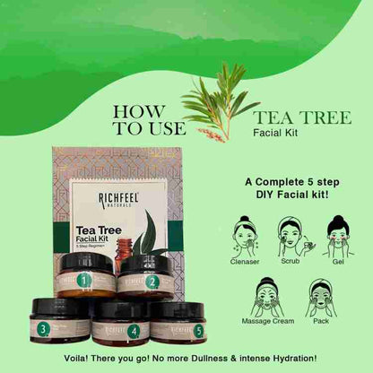 RICHFEEL TEA TREE FACIAL KIT 250G