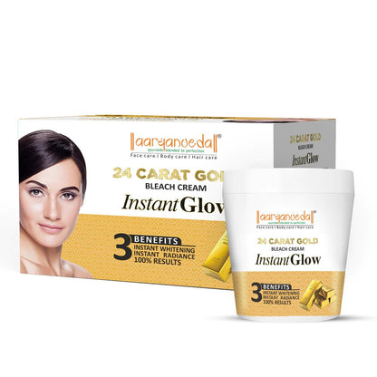 ARYANVEDA GOLD BLEACH INSTANT GLOW 300GM