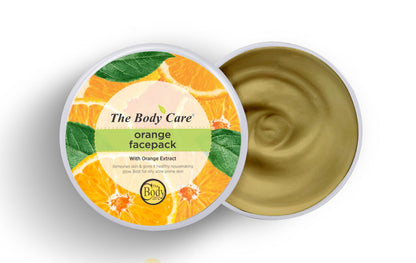 THE BODY CARE FACE PACK ORANGE 500 GRM