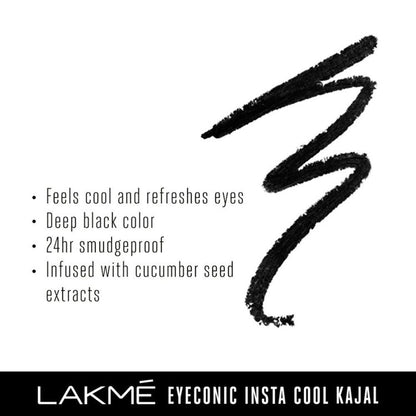 LAKME EYECONIC KAJAL INSTA COOL