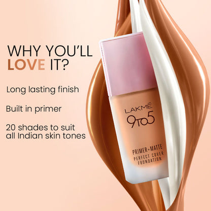 LAKME 9TO5 FOUNDATION PRIMER MATTE W320 25 ML