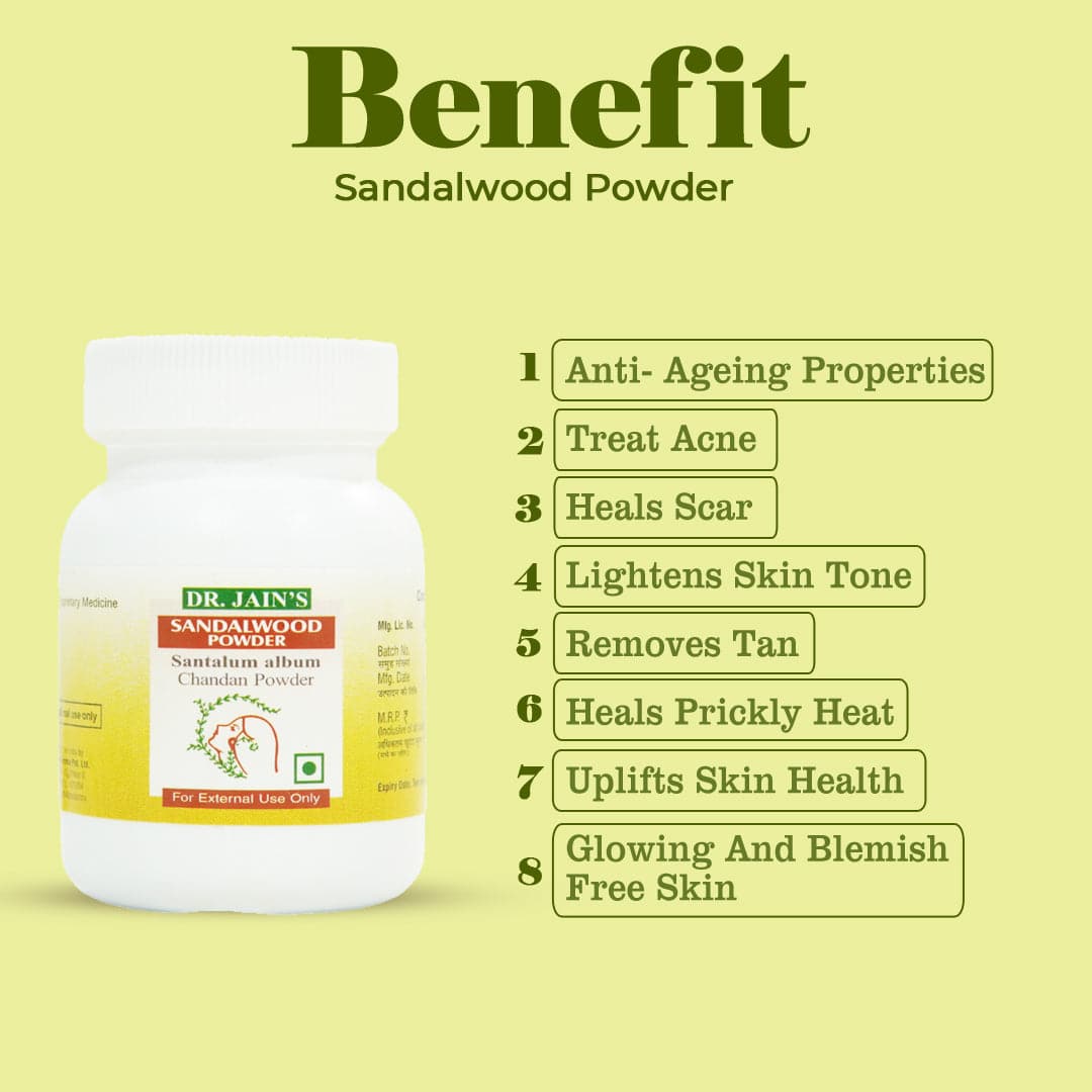 DR JAIN CHANDAN HERBAL POWDER 50GM