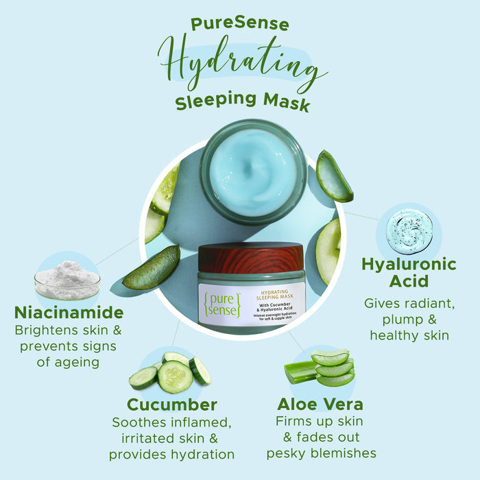 PURE SENSE SLEEPING MASK HYDRATING 50G