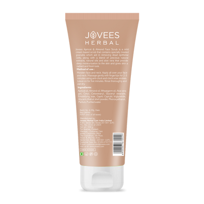 JOVEES APRICOT ALMOND SCRUB 50GM