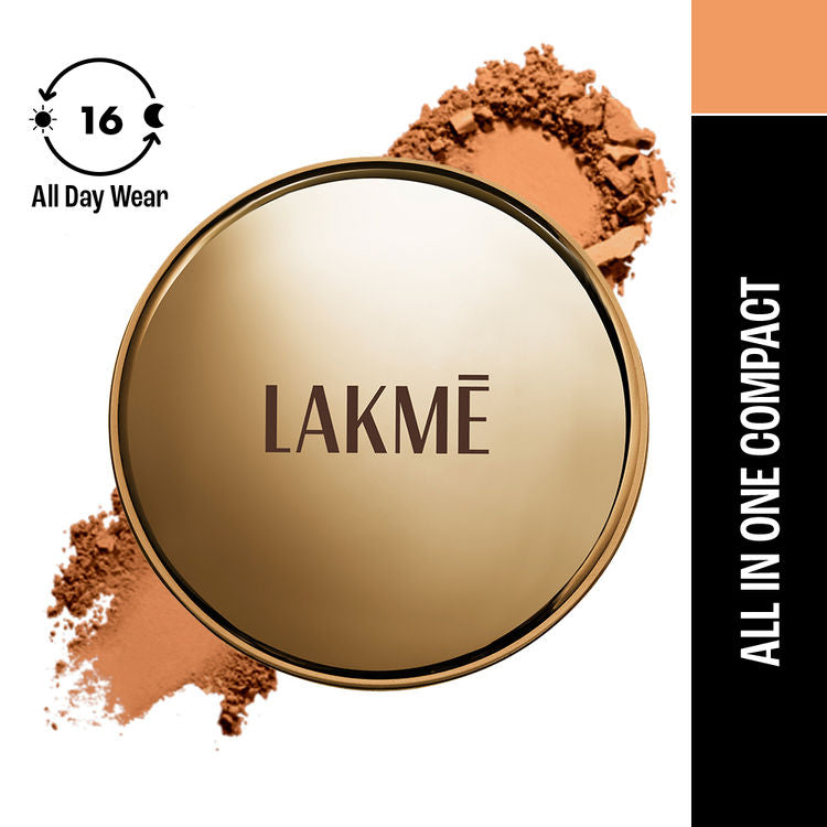 LAKME 9TO5 FOUNDATION POWDER PRIMER MATTE 06 SILKY GOLDEN 9G