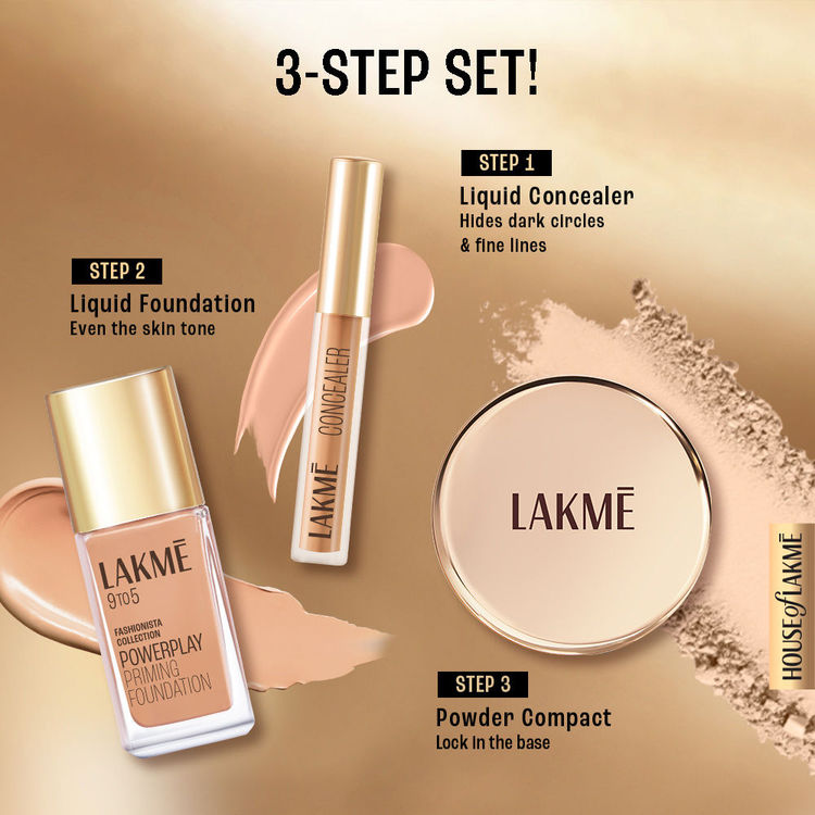 LAKME 9TO5 POWERPLAY PRIMING CONCEALER 38 WALNUT 5.4ML