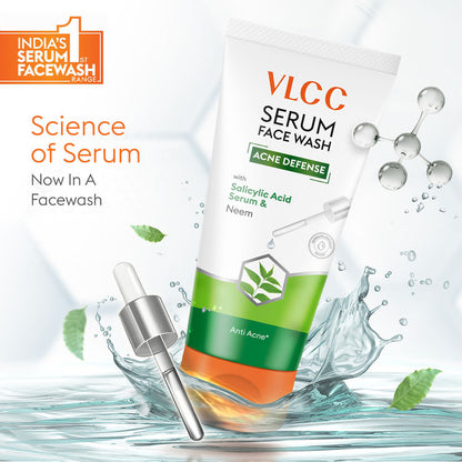 VLCC SERUM FACE WASH ACNE DEFENSE NEEM 50ML