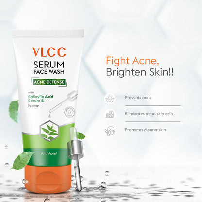 VLCC SERUM FACE WASH ACNE DEFENSE NEEM 50ML