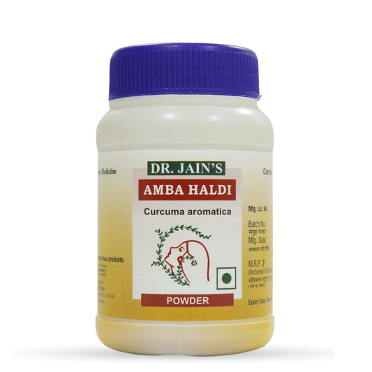 DR JAIN AMBE HALDI HERBAL POWDER 50GM