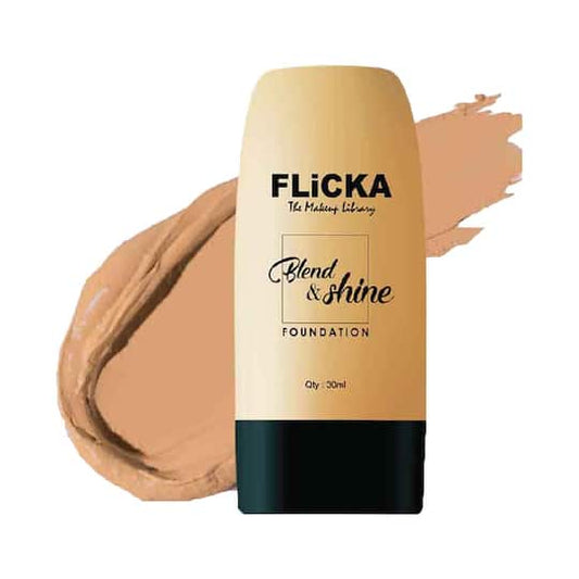 FLICKA FOUNDATION BLEND & SHINE 04 WALNUT