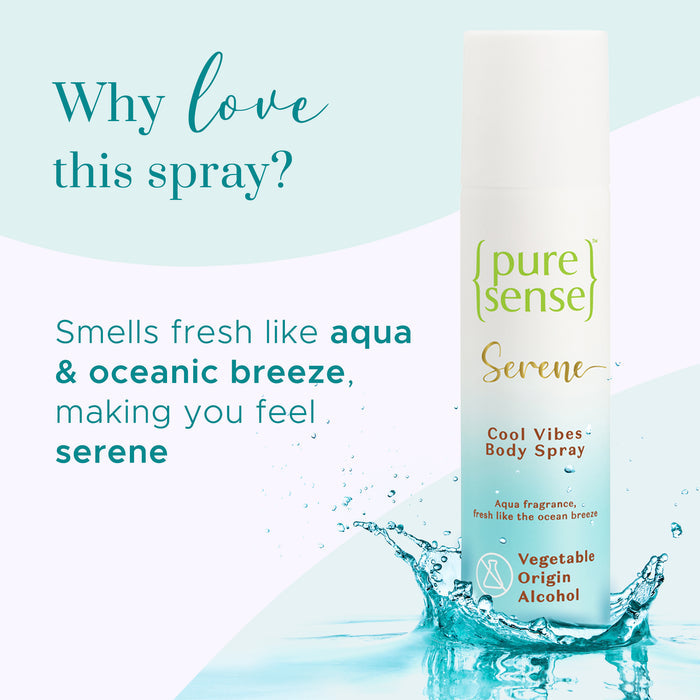 PURE SENSE BODY SPRAY COOL VIBES