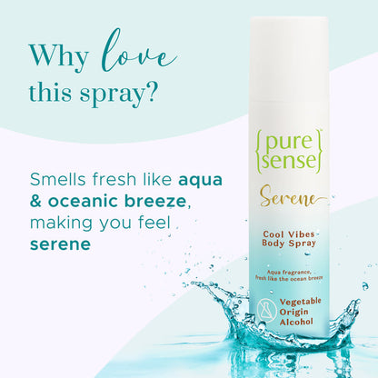 PURE SENSE BODY SPRAY COOL VIBES