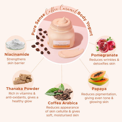 PURE SENSE BODY YOGURT COFFEE CARAMEL