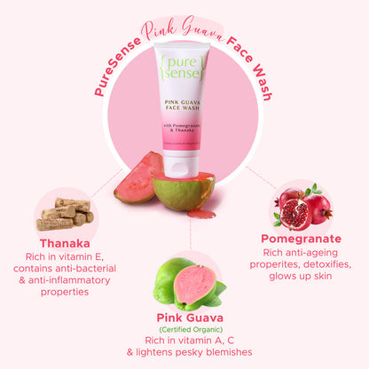 PURE SENSE FACEWASH PINK GUAVA