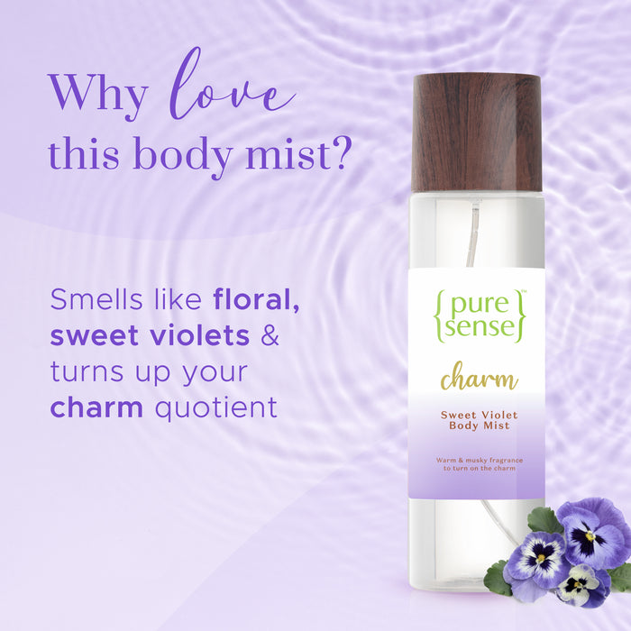 PURE SENSE BODY MIST SWEET VIOLET 150ML