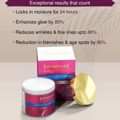 ARYANVEDA FAIRNESS AND WRINKLE CREAM 90ML