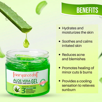 ARYANVEDA ALOE VERA GEL 400GM