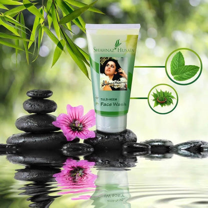 SHAHNAZ HUSAIN TULSI NEEM FACE WASH 50GM