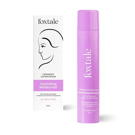 FOXTALE CERAMIDE SUPERCREAM HYDRATING MOISTURIZER 50ML