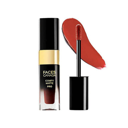 FACES COMFY MATTE PRO LIP COLOR 13 FRISKY BROWN (CC5277) 5.5ML