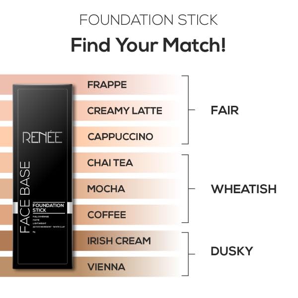 RENEE FACE BASE FOUNDATION STICK CAPPUCCINO 8G