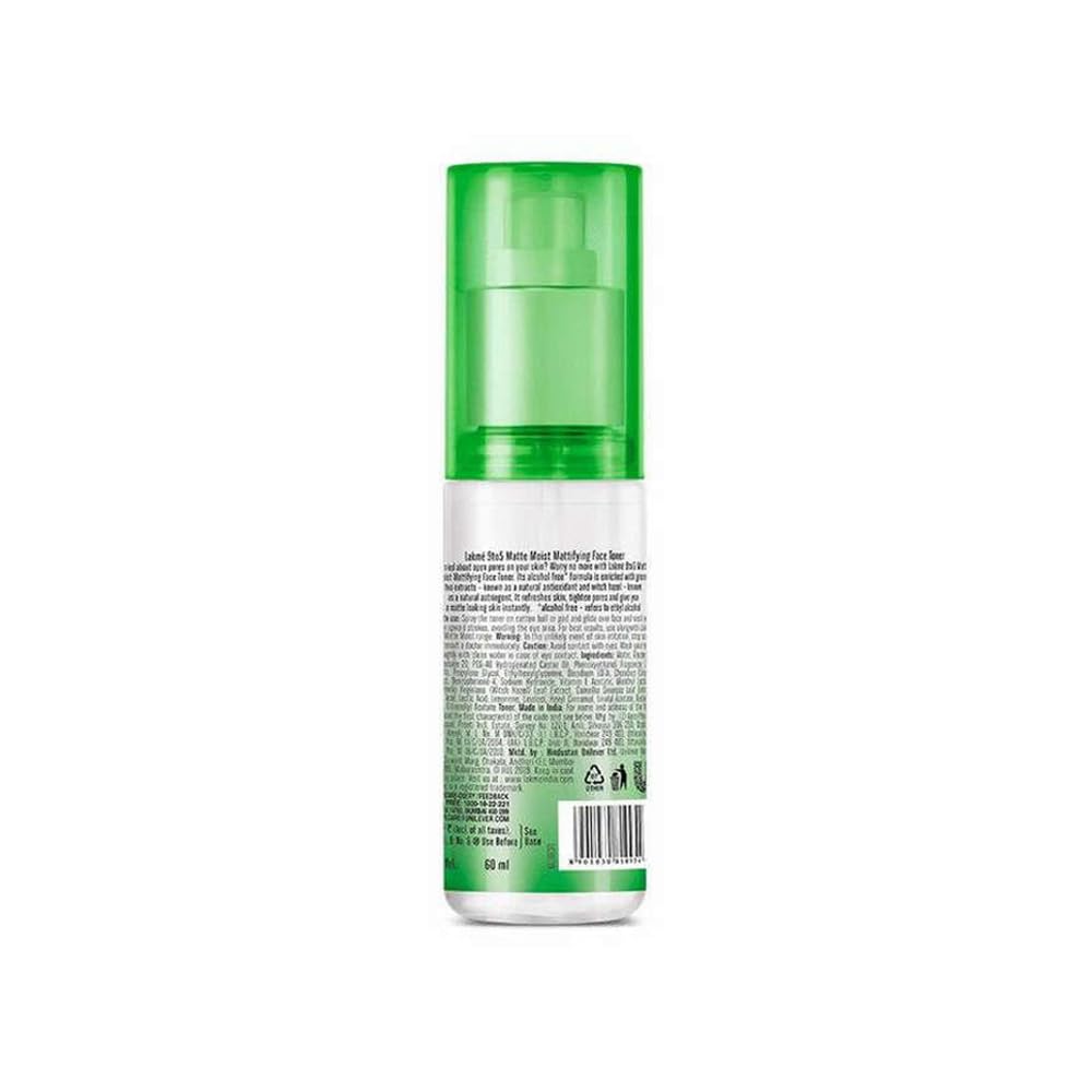 LAKME 9TO5 FACE TONER GREEN TEA 60 ML