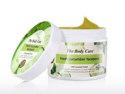 THE BODY CARE FACE PACK CUCUMBER 500 GRM