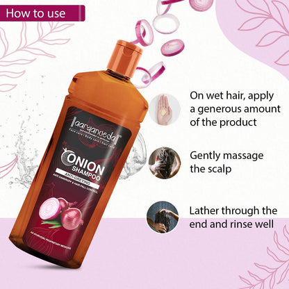 ARYANVEDA ONION SHAMPOO ANTI GREYING 100ML