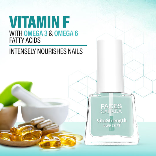 FACES VITA STRENGTH NAIL BASE COAT C03 5ML  CC5705