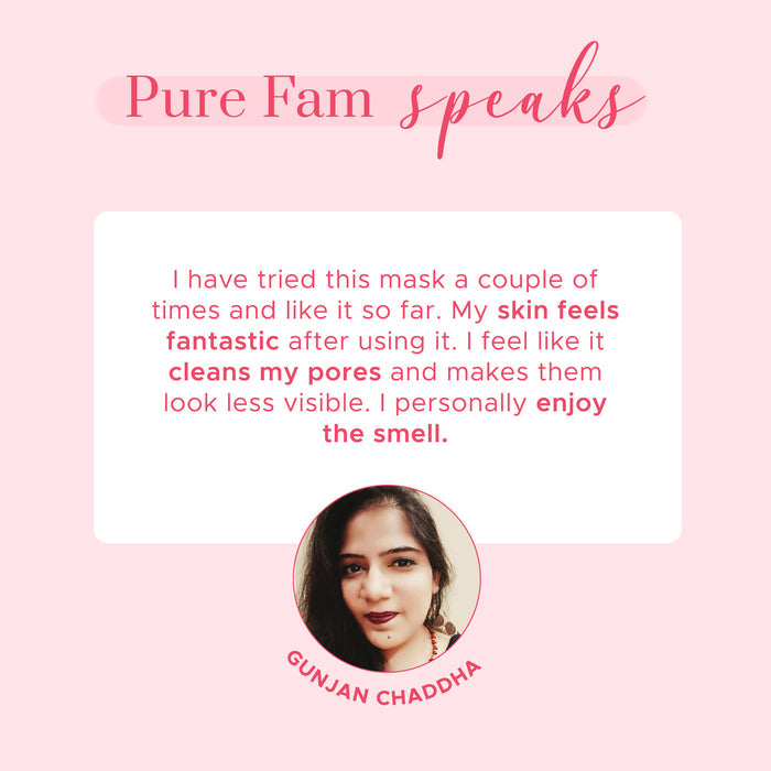 PURE SENSE FACE MASK PINK GUAVA