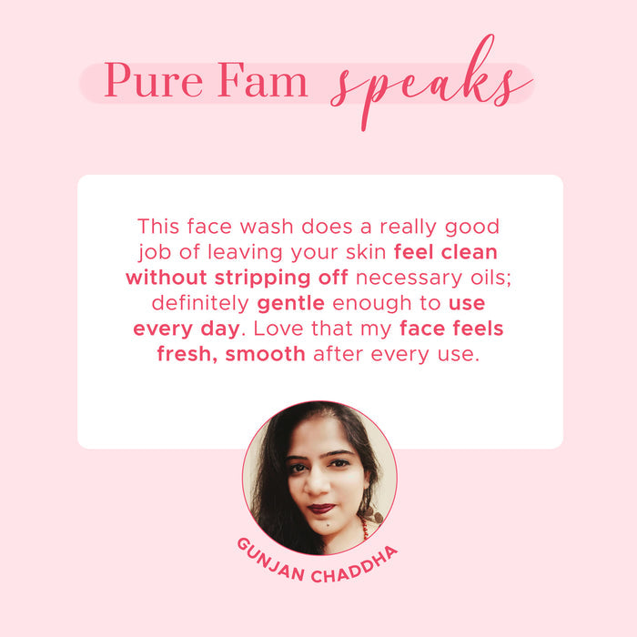 PURE SENSE FACEWASH PINK GUAVA