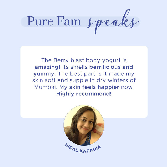 PURE SENSE BODY YOGUT BERRY BLAST