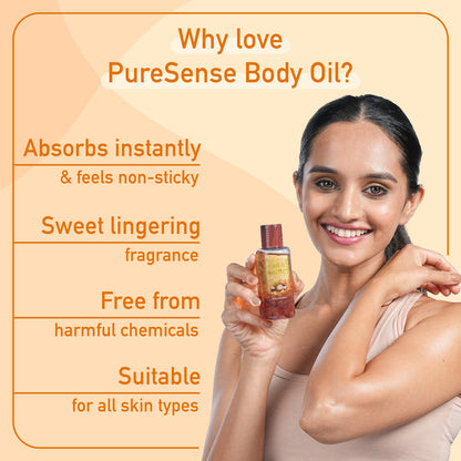 PURE SENSE BODY OIL MACADAMIA 100 ML