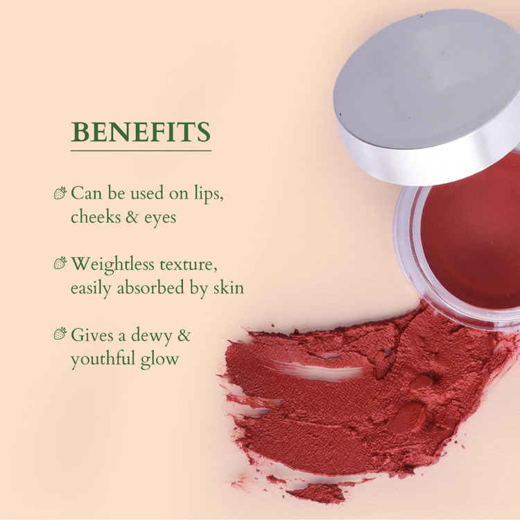 LOTUS ORGANICS BLOOD ORANGE LIP AND CHEEK TINT 10GM