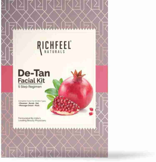 RICHFEEL FACIAL KIT DE-TAN KIT