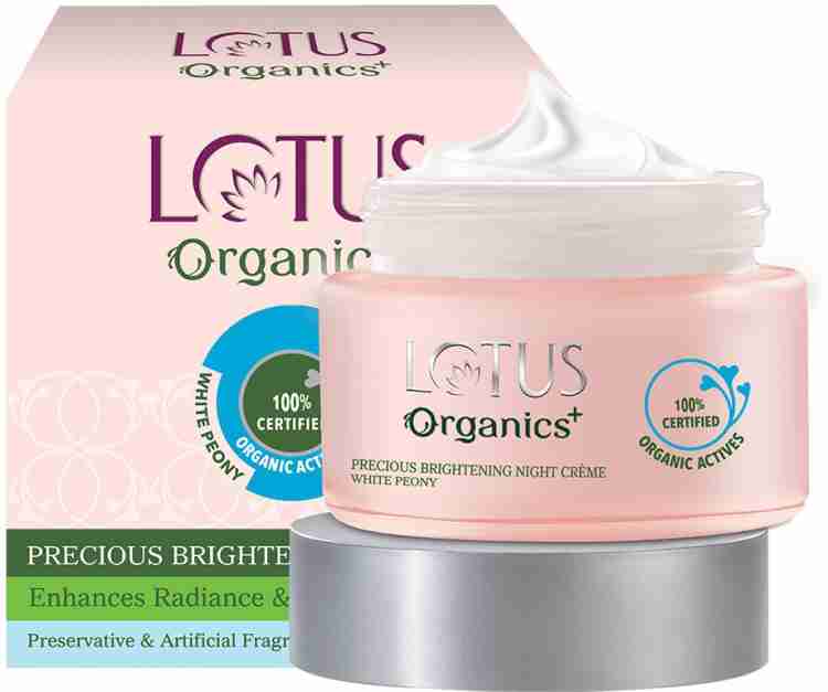 LOTUS ORGANICS PRECIOUS BRIGHTENING NIGHT CREAM 30GM