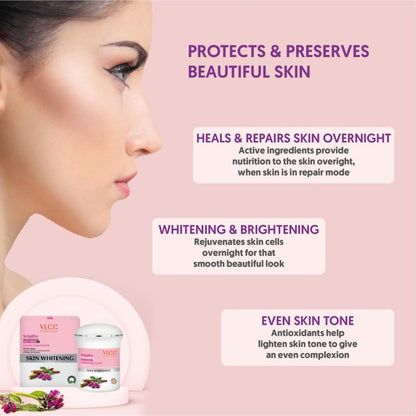 VLCC WHITENING NIGHT CREAM SNIGDHA 50G