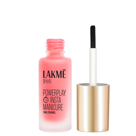 LAKME 9TO5 POWERPLAY INSTA MANICURE NAIL N12 PINK SORBET