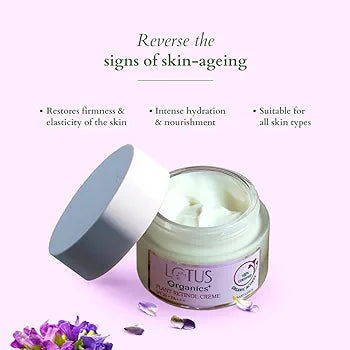 LOTUS ORGANICS PLANT RETINOL CREAM SPF 20 30GM