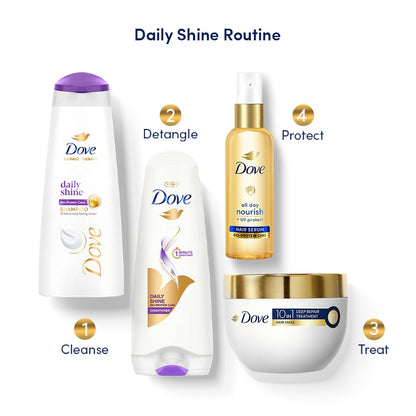 DOVE DAILY SHINE SHAMPOO 180ML