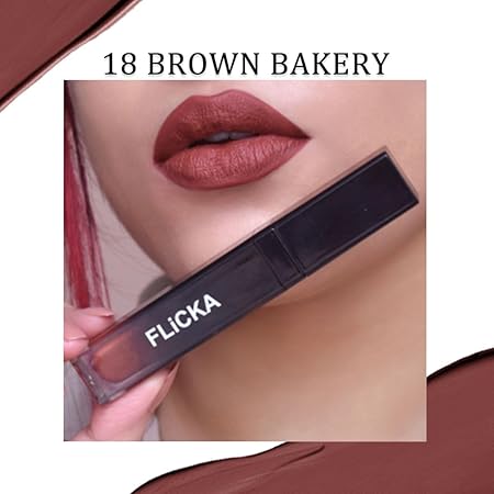 FLICKA LIPSTICK LIQUID 18 BROWN BAKERY