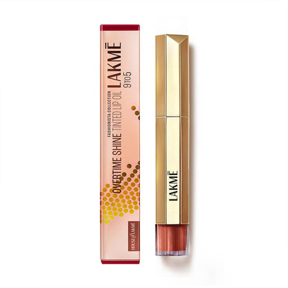 LAKME 9TO5 OVERTIME SHINE TINTED LIP OIL COCOA TRUFFLE 5.3ML