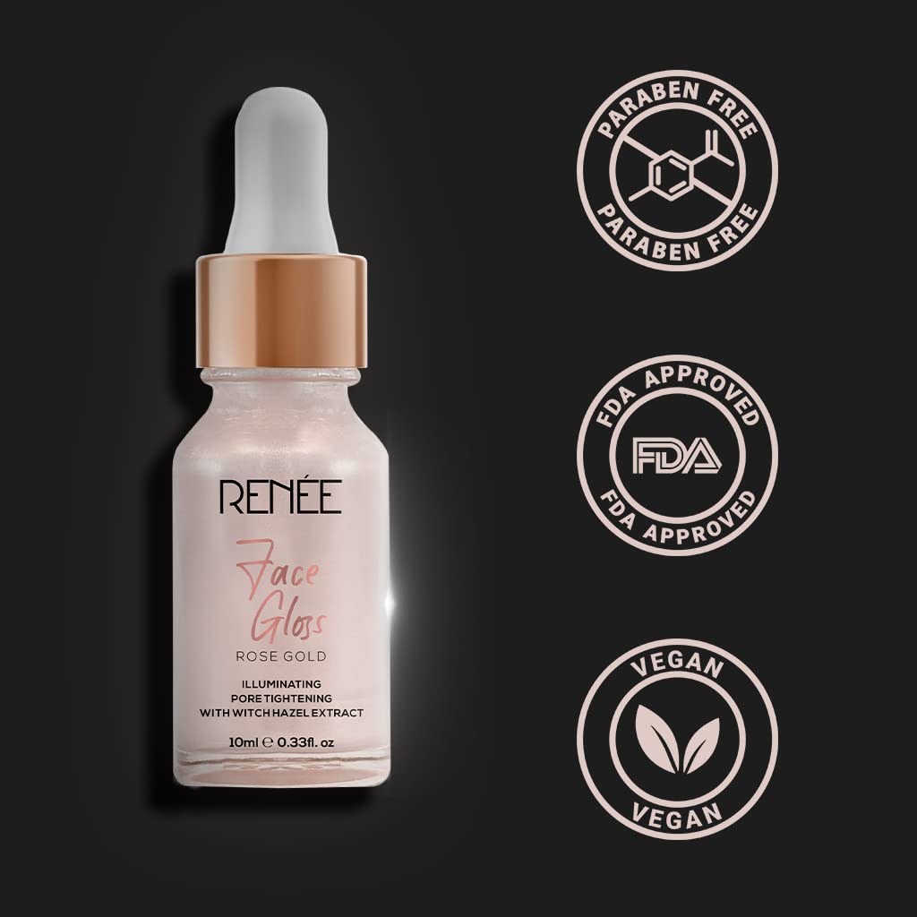 RENEE FACE GLOSS ROSE GOLD 10ML